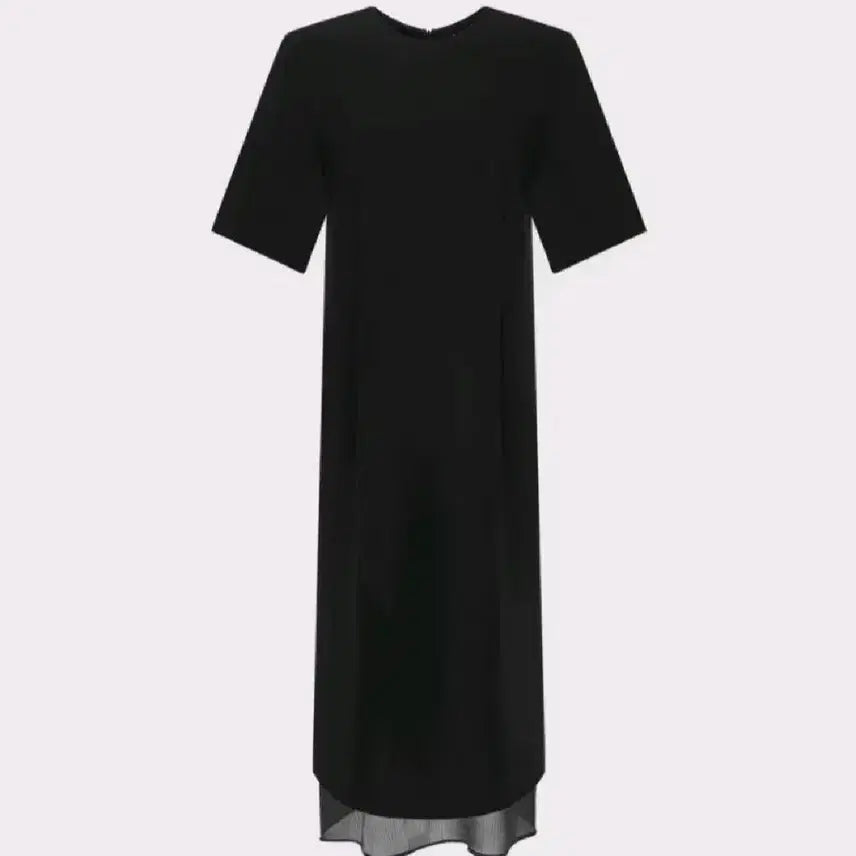 [SOLD OUT] 45번가 레이어드 롱 원피스 - 블랙 ,S