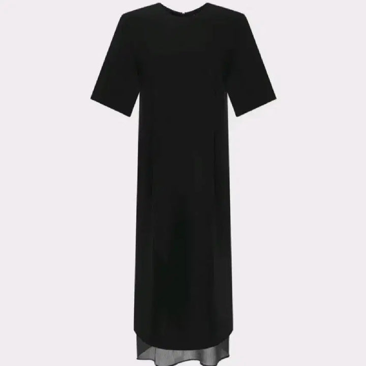 [SOLD OUT] 45번가 레이어드 롱 원피스 - 블랙 ,S