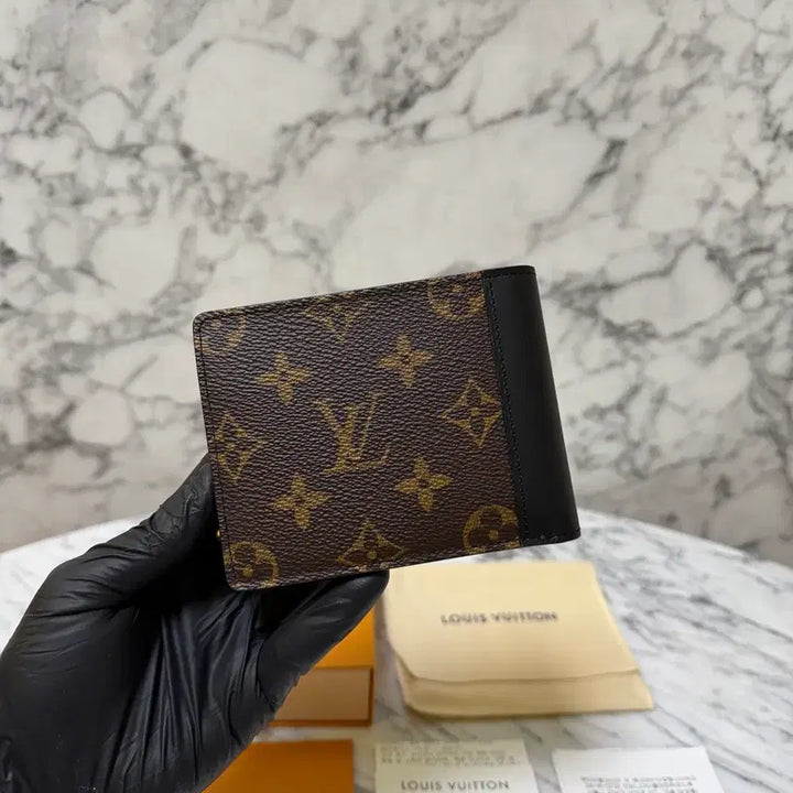[BUNJANG] Louis Vuitton Monogram Macassar Multiple Wallet / [ OS ] 루이비통 모노그램 마카사르 멀티플 월릿 반지갑