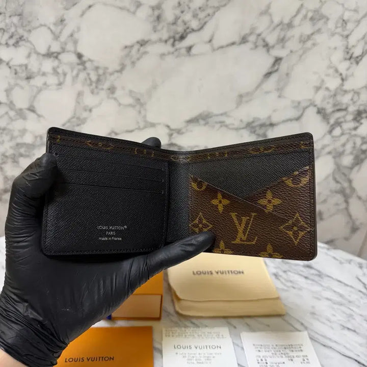 [BUNJANG] Louis Vuitton Monogram Macassar Multiple Wallet / [ OS ] 루이비통 모노그램 마카사르 멀티플 월릿 반지갑