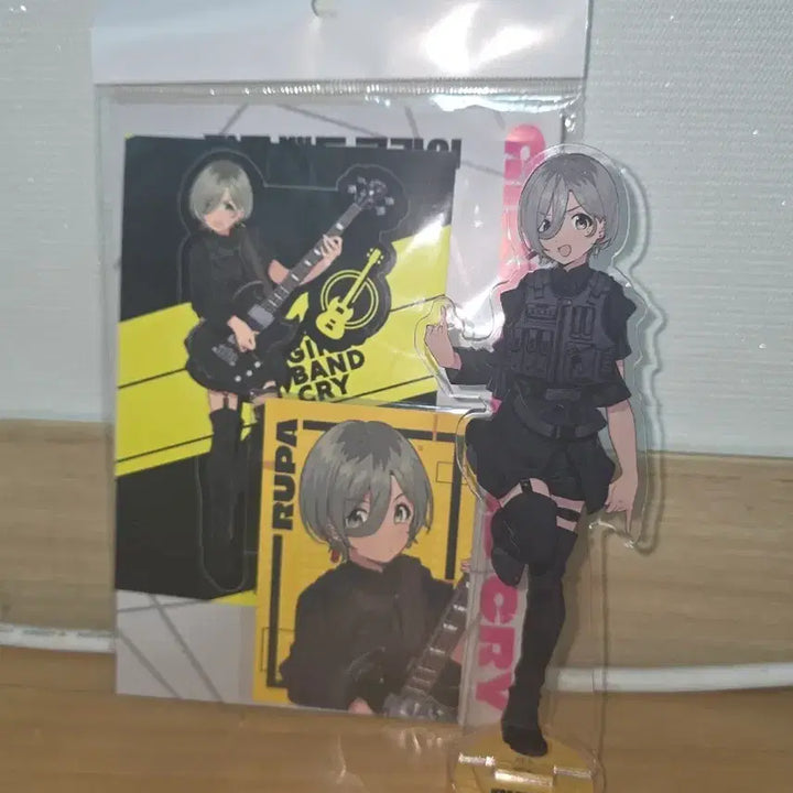 [BUNJANG] Girls Band Cry Rupa Acrylic Stand Bundle Set / 걸즈밴드크라이 루파 애니플러스 아크릴 스탠드 걸밴크 일괄