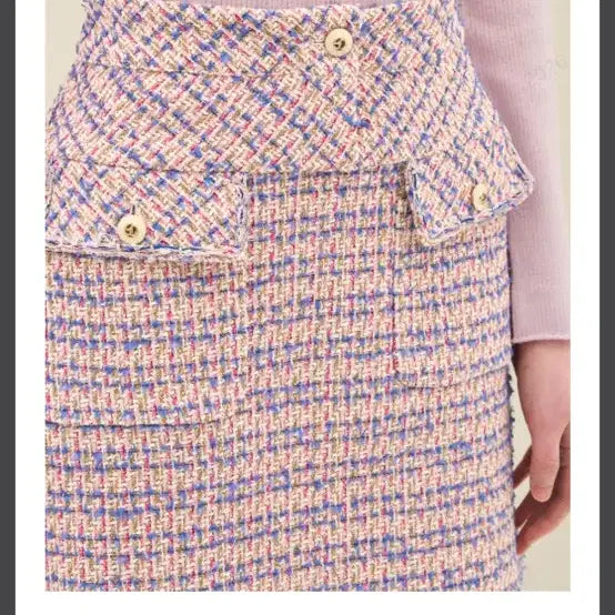[BUNJANG] Tweed Mini Skirt / sjsj 트위드 미니 스커트