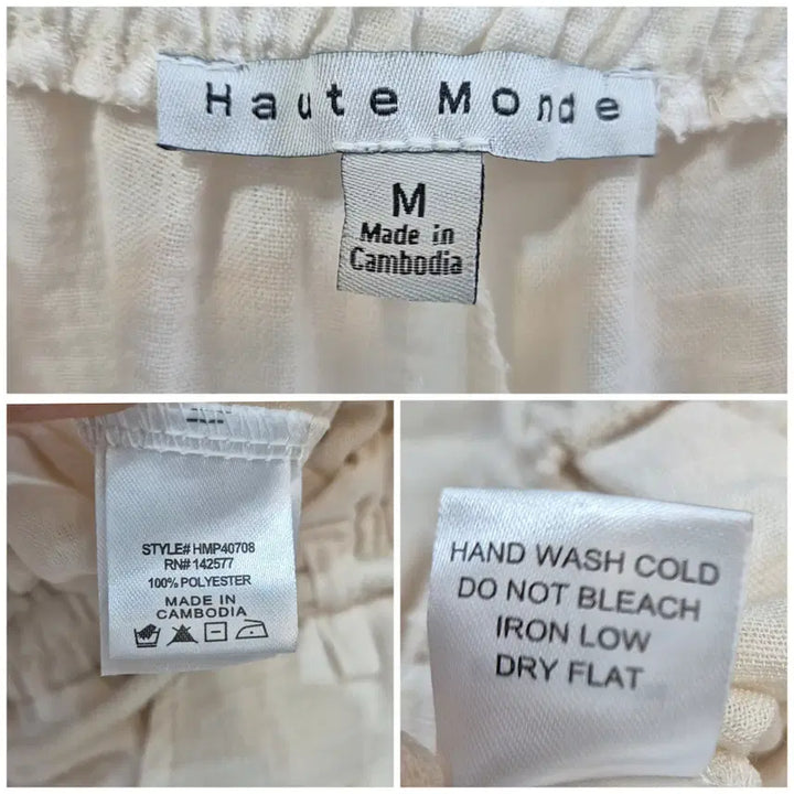 [BUNJANG] HAUTE MONDE Wide Pants / 호트몬드 HAUTE MONDE 와이드 팬츠