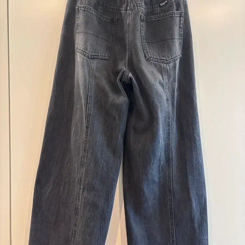 [BUNJANG] System Black Wide Denim / 시스템 블랙 와이드 데님