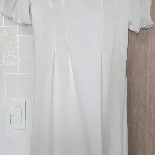 [BUNJANG] Square Neck Puff Sleeve Dress / 스퀘어넥 퍼프소매 원피스