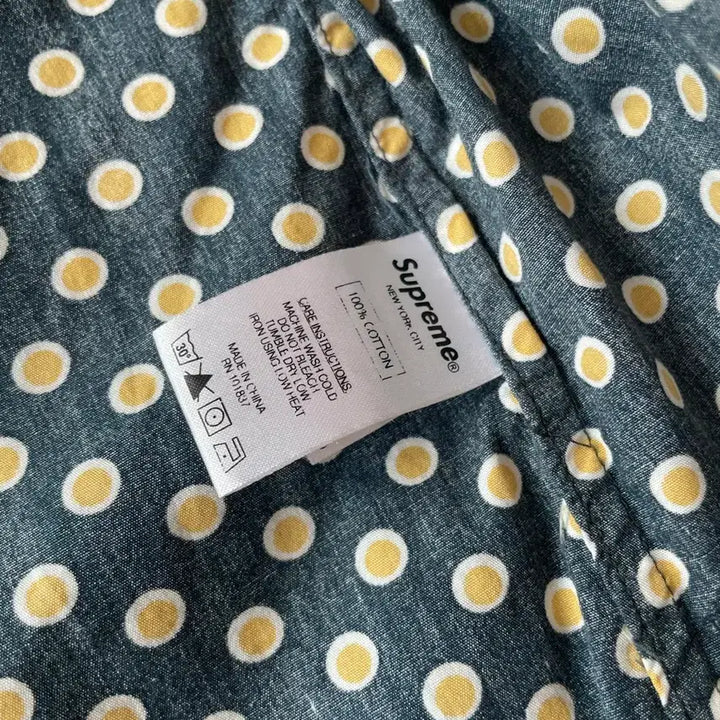 [BUNJANG] Supreme Dot Shirt L / 슈프림 도트 셔츠 L