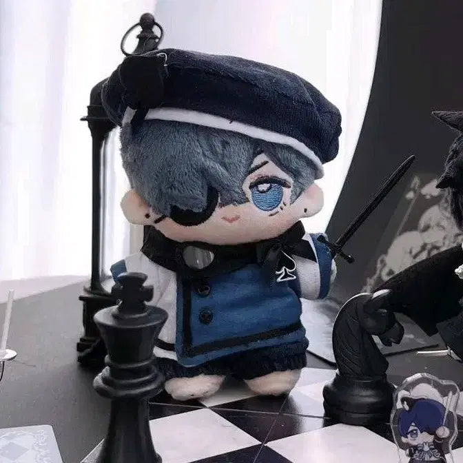 [BUNJANG] Black Butler Ciel Custom 10cm Plush Doll + Outfit Set / 흑집사 시엘 속성 10cm 솜인형+의상 세트 양도 판매 10깅