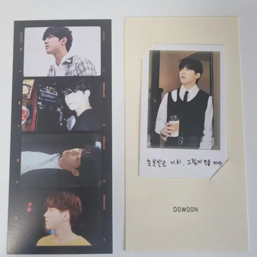 [BUNJANG] DAY6 Dowoon Album Photocard Bundle Set / 데이식스 도운 앨범 포카 일괄 판매
