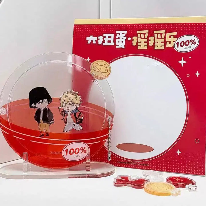 [BUNJANG] Acrylic Shaker Mold Capsule Shape with Stand / 아크릴 쉐이커 틀