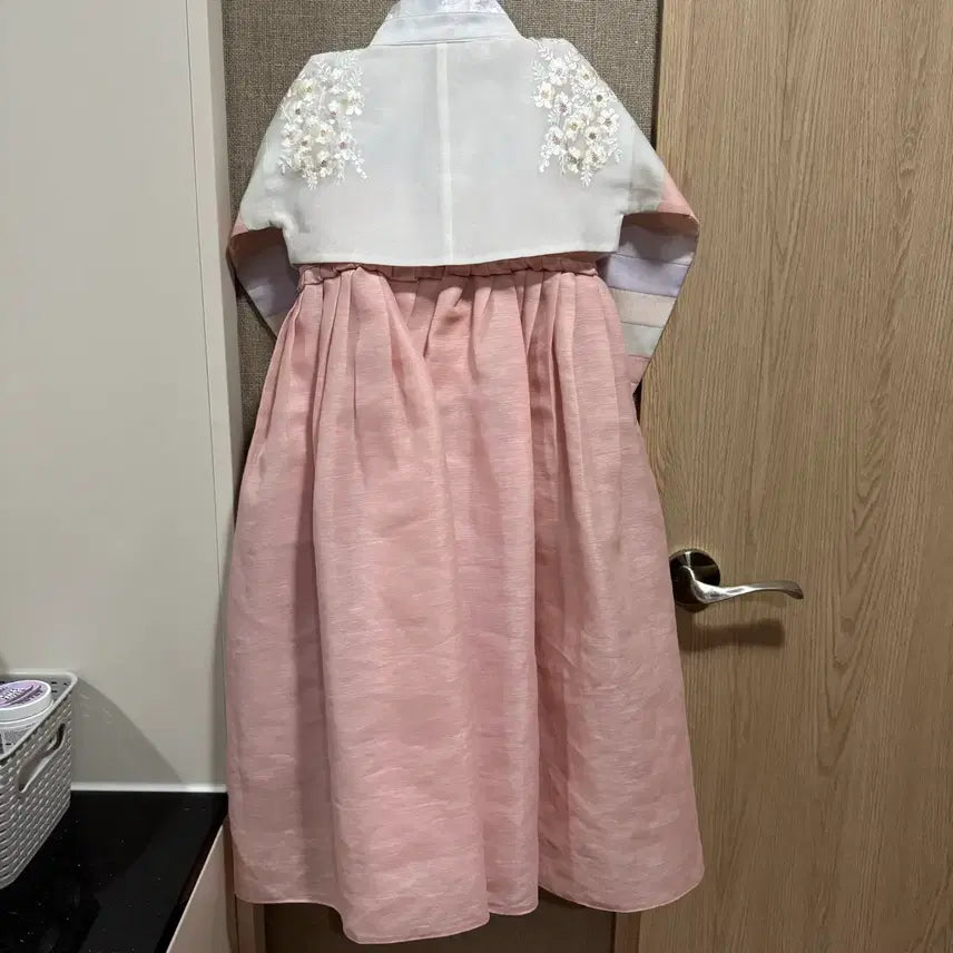 [BUNJANG] I로운 의상실 Girl's Hanbok Set (Size 5) / 이로운의상실 여아 한복 5호 (배자, 헤어핀 포함)