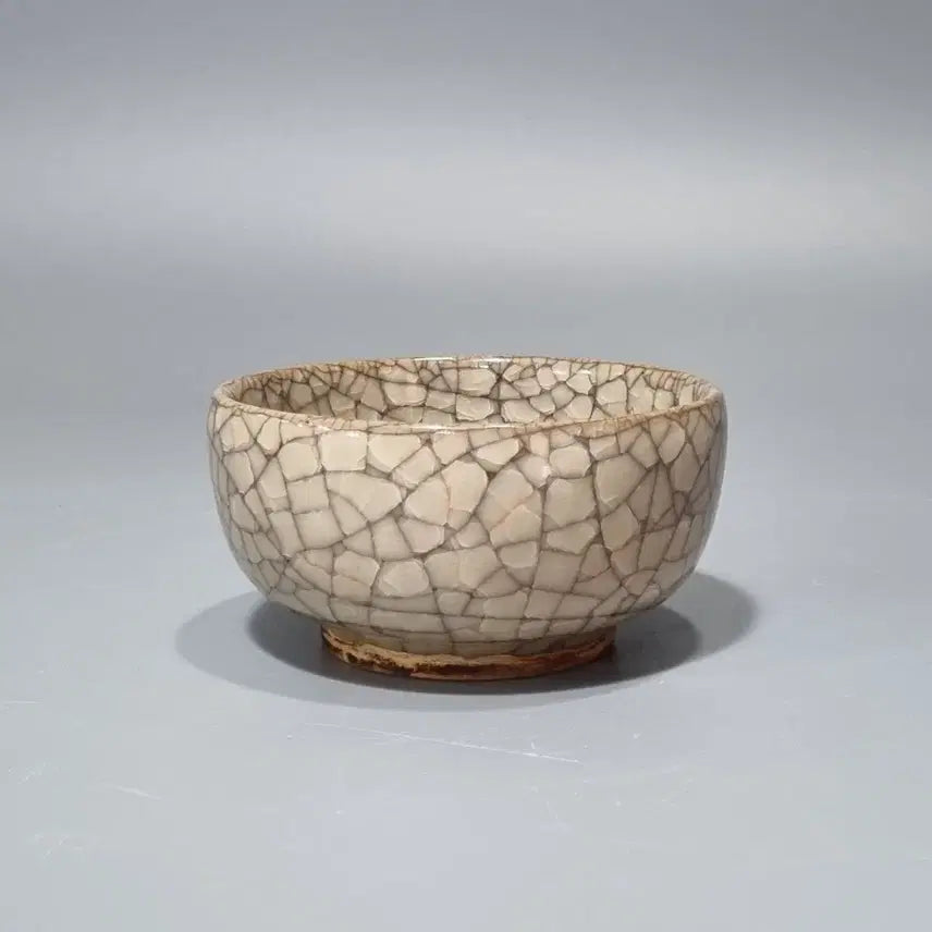 [BUNJANG] Song Dynasty Ge Kiln Crackle Glaze Teacup / 가요 빙렬문 찻잔