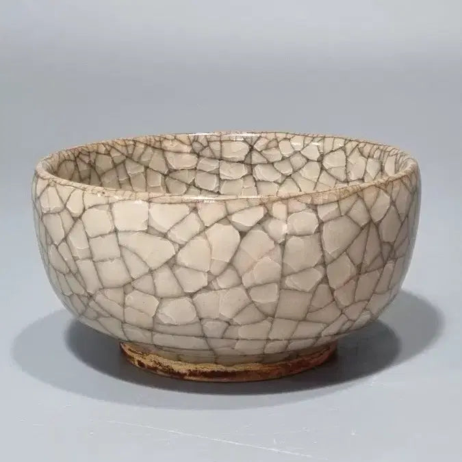 [BUNJANG] Song Dynasty Ge Kiln Crackle Glaze Teacup / 가요 빙렬문 찻잔