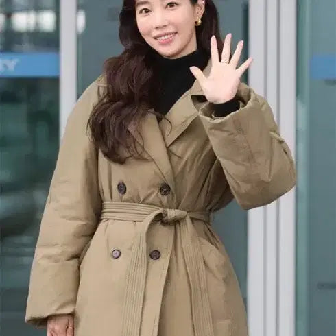 [BUNJANG] ONF Gi Eun-se Long Down Padded Coat (Size S) / 온앤온 구스 롱 다운 기은세 패딩 코트 S