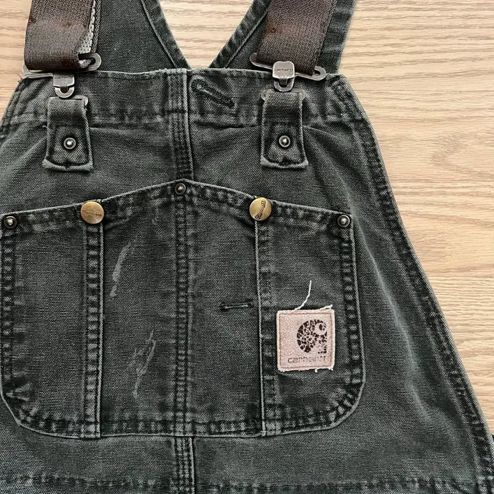 [BUNJANG] Carhartt Moss Green Overalls / [CARHARTT] 칼하트 모스그린 오버롤