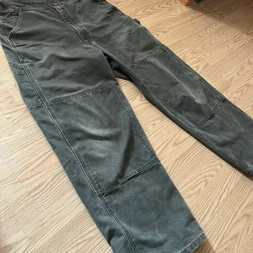 [BUNJANG] Carhartt Moss Green Overalls / [CARHARTT] 칼하트 모스그린 오버롤