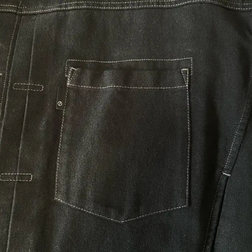 [BUNJANG] MOIP 22FW Trucker Jacket / 모이프 트러커 22FW 블랙  2사이즈