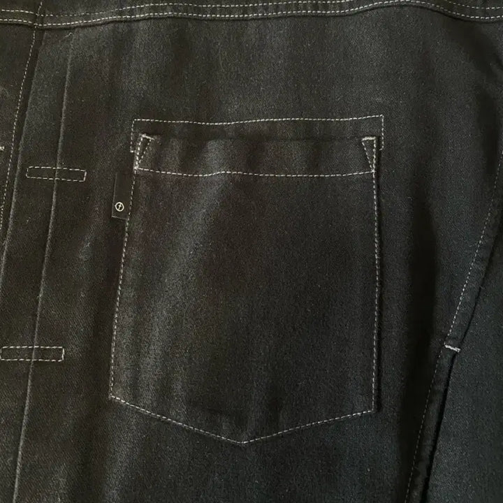 [BUNJANG] MOIP 22FW Trucker Jacket / 모이프 트러커 22FW 블랙  2사이즈