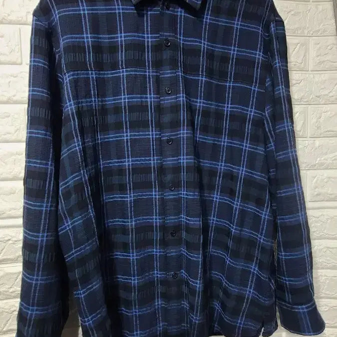 [BUNJANG] Time Homme Men's Check Shirt / 타임옴므 셔츠