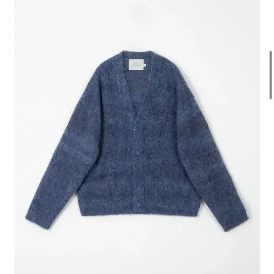 [BUNJANG] Matisse The Curator Mohair Cardigan - Blue / 마티스 더 큐레이터 모헤어 가디건 블루