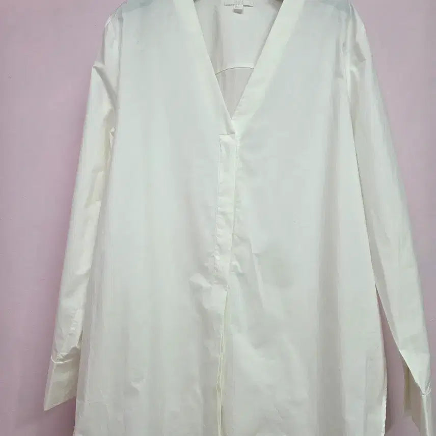 [BUNJANG] COS Long Rounded Hem Blouse / COS 롱 라운디드 헴 블라우스.셔츠