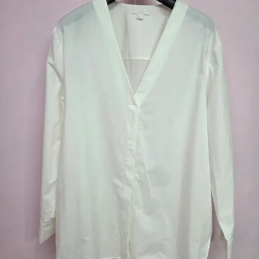 [BUNJANG] COS Long Rounded Hem Blouse / COS 롱 라운디드 헴 블라우스.셔츠