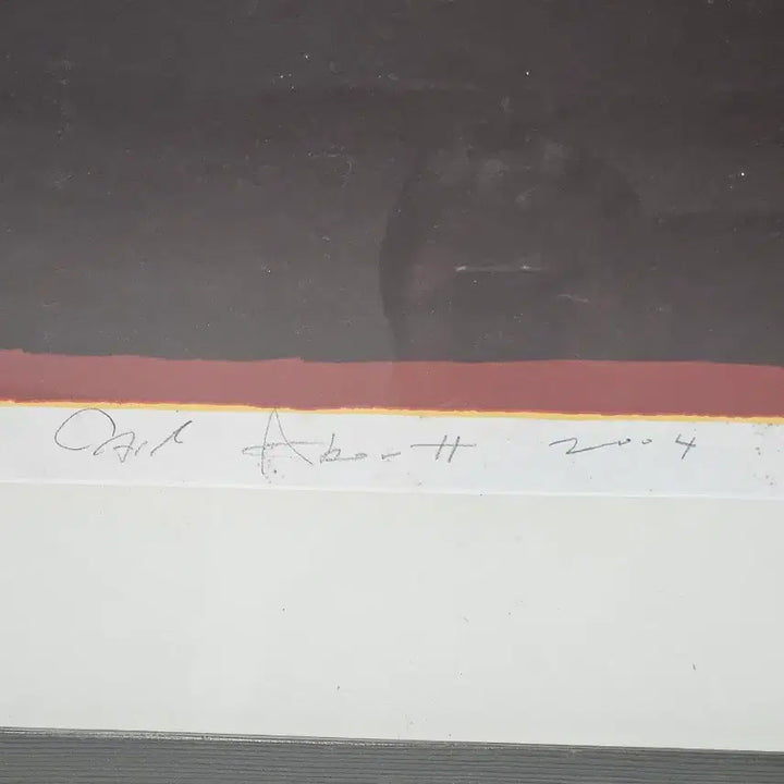 [BUNJANG] 칼 애보트 오리지널 판화 / 칼 애보트 오리지널 판화