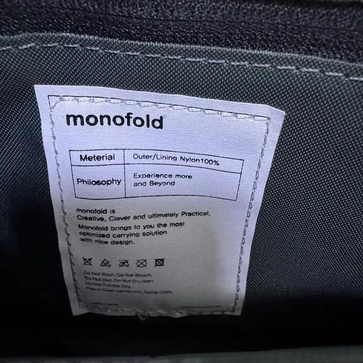 [BUNJANG] Monopoly Mini Crossbag / 모노폴드 미니 크로스백