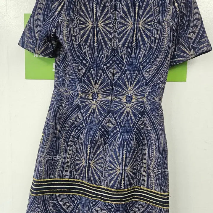 [SOLD OUT] dewl 패턴 반팔 원피스