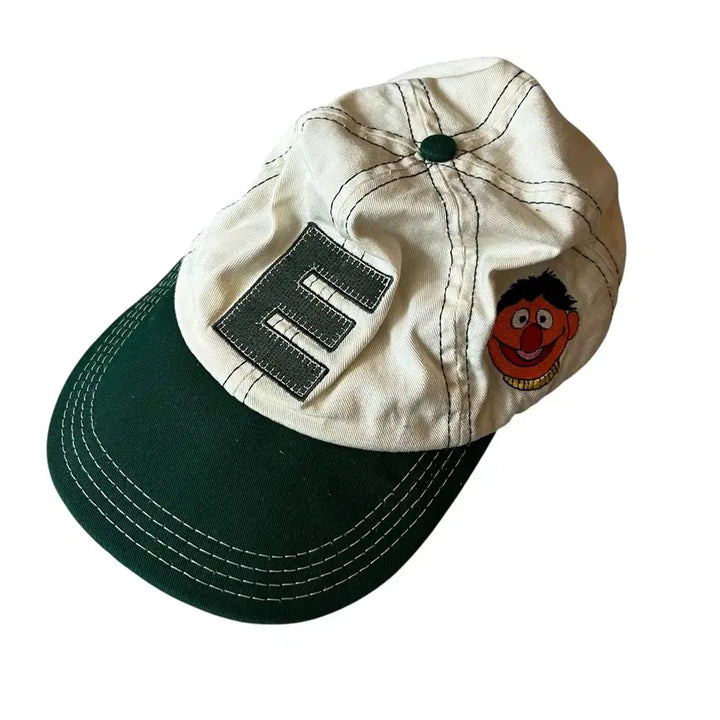 [BUNJANG] Sesame Street Ernie Embroidered Patch Cap / 빈티지 90s Sesame Street Ernie 캡