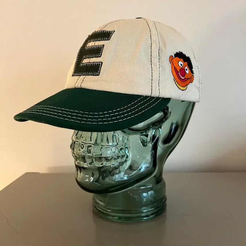 [BUNJANG] Sesame Street Ernie Embroidered Patch Cap / 빈티지 90s Sesame Street Ernie 캡