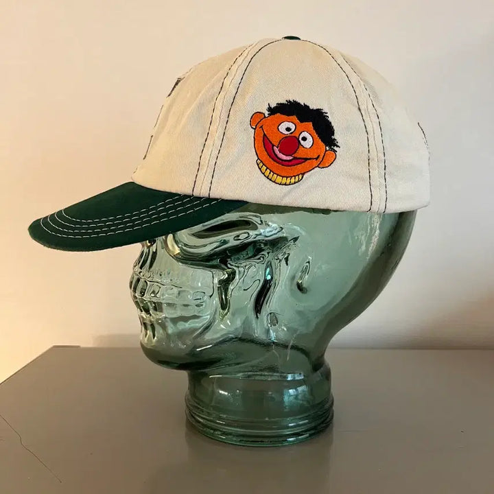 [BUNJANG] Sesame Street Ernie Embroidered Patch Cap / 빈티지 90s Sesame Street Ernie 캡