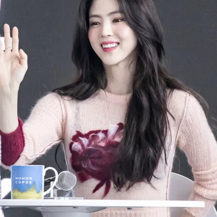 [BUNJANG] Erdem Han So Hee Embroidered Knit Sweater / 에르뎀 한소희 자수 니트