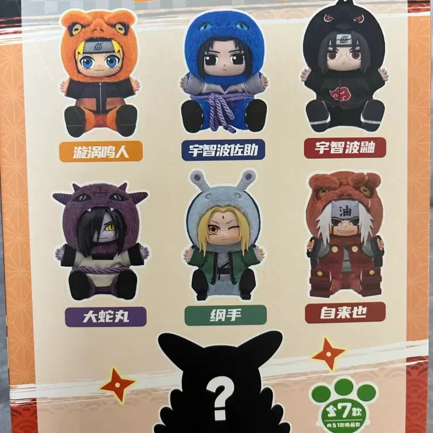 [BUNJANG] Eaki Naruto Itachi Labubu Nabubu Figure / eaki 나루토 라부부 나부부 이타치 미개봉 새상품 탑토이