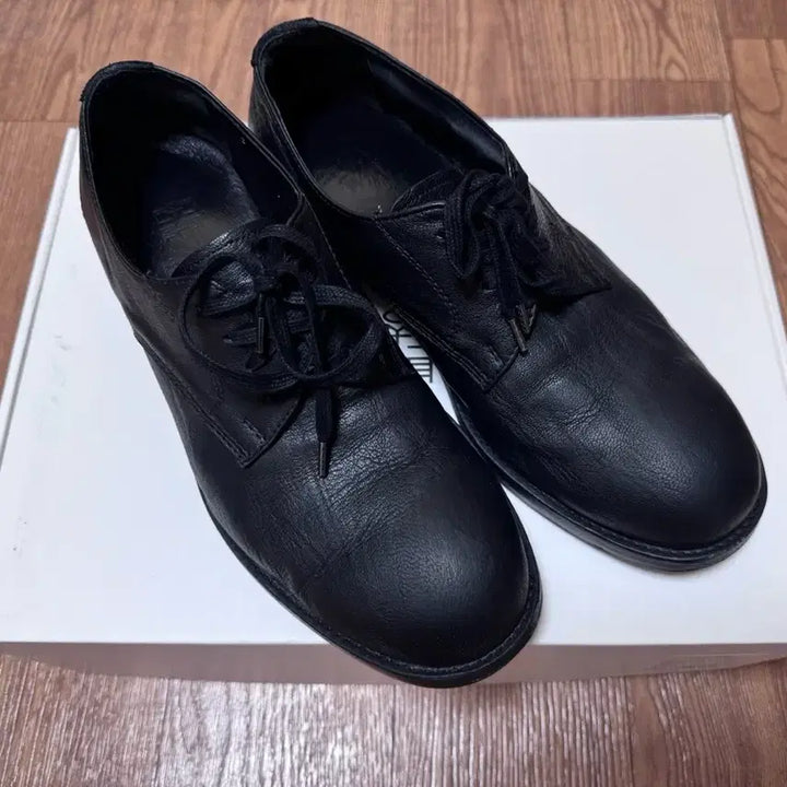 [BUNJANG] THE BOYZ Derby Shoes Black Sole / 3) 폴리테루 더비 슈즈 블랙 솔