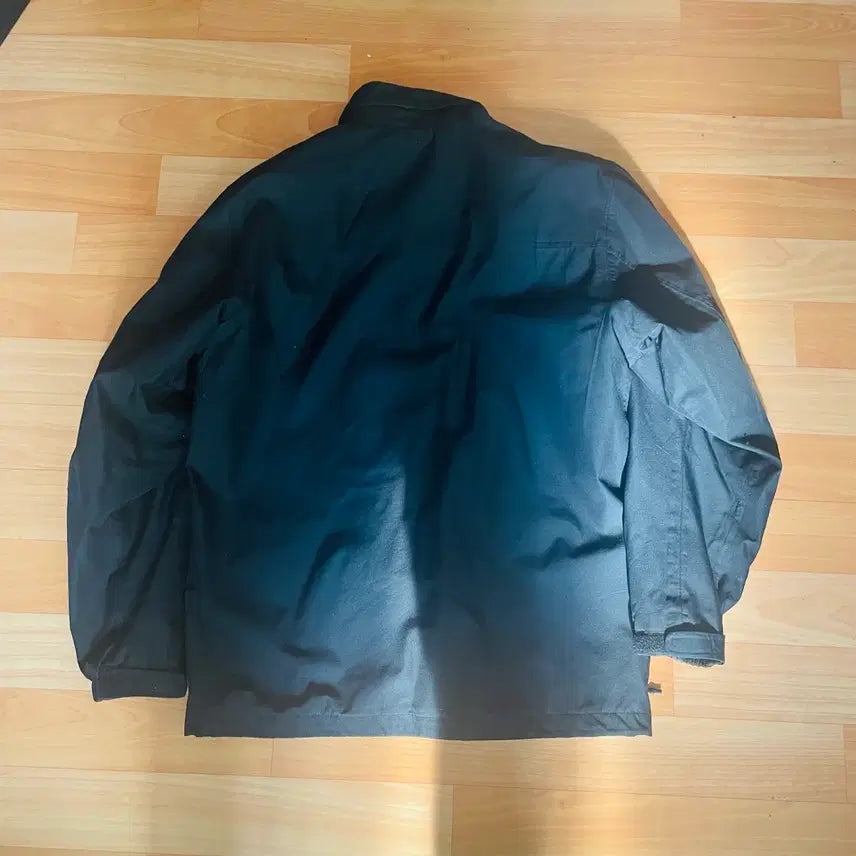 [BUNJANG] Safari Style Black Jumper / 남자 사파리형 블랙 점퍼