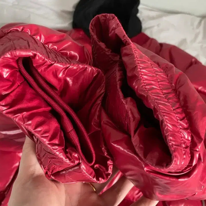 [BUNJANG] Junji Detachable Hooded Padded Jacket / 준지 후드 디테처블 168 유광 패딩