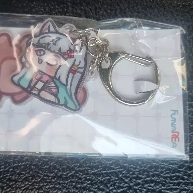 [BUNJANG] Hero Time Oshi no Ko Hitomi &amp; Bear Acrylic Keyring / 최애의 아이 히타미 &amp; 곰인형 아크릴 키링 히어로타임