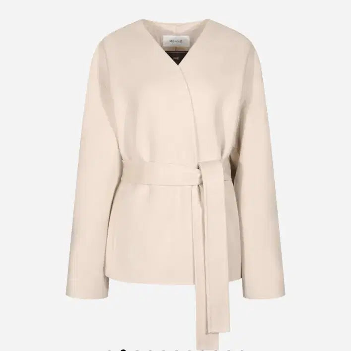 [BUNJANG] Meb IAN Half Coat - Sand / 메비 이안 하프코트 샌드