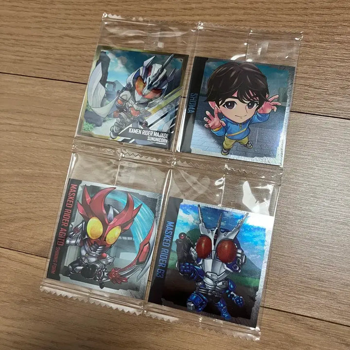 [BUNJANG] Kamen Rider Wafer Seal Sticker Figure Gacha / 가면라이더 웨하스 씰 스티커 피규어 가챠