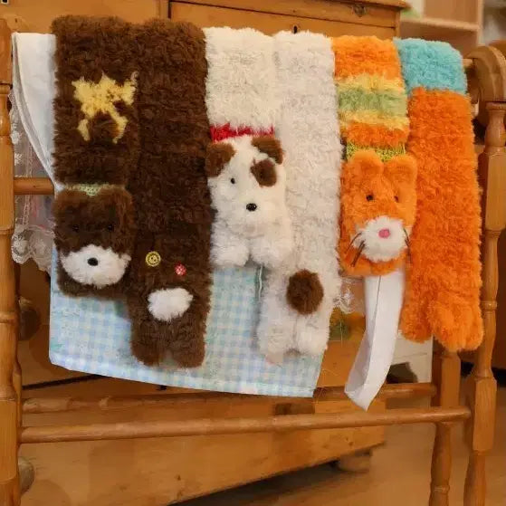 [BUNJANG] Egg Flower Shop Fox Scarf / 계란꽃 상점 목도리 (여우)
