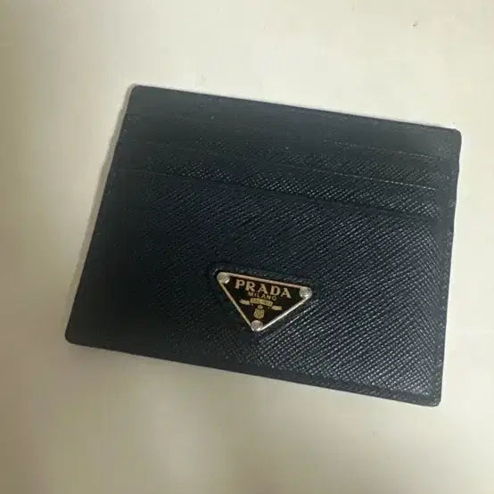 [BUNJANG] Prada Saffiano Black Card Wallet / 프라다 사피아노 블랙 카드지갑