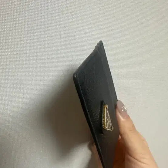 [BUNJANG] Prada Saffiano Black Card Wallet / 프라다 사피아노 블랙 카드지갑