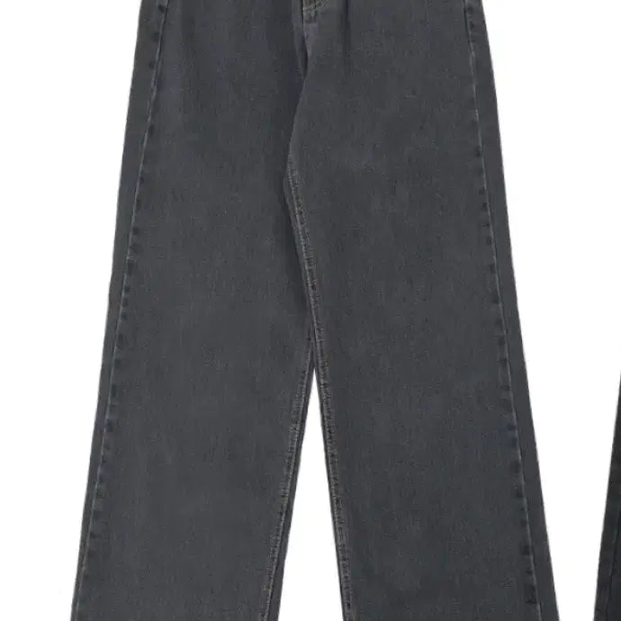 [BUNJANG] 66Girls Night Semi Wide Denim Black M / 육육걸즈 나잇세미와이드데님 흑청 M