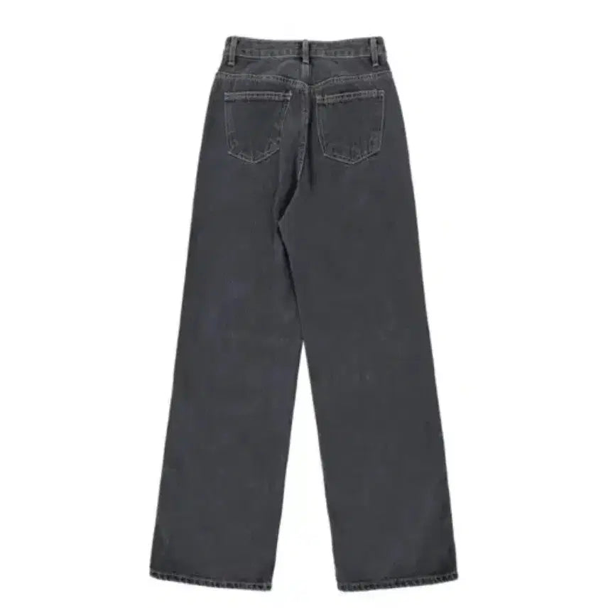 [BUNJANG] 66Girls Night Semi Wide Denim Black M / 육육걸즈 나잇세미와이드데님 흑청 M