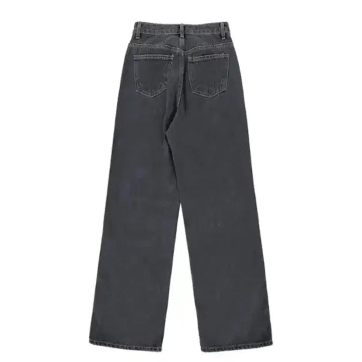 [BUNJANG] 66Girls Night Semi Wide Denim Black M / 육육걸즈 나잇세미와이드데님 흑청 M