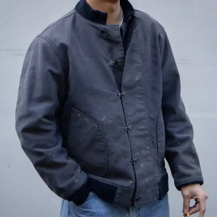 [BUNJANG] Double Armz Hook Deck Jacket / [44] 더블암즈 후크 덱자켓 새상품