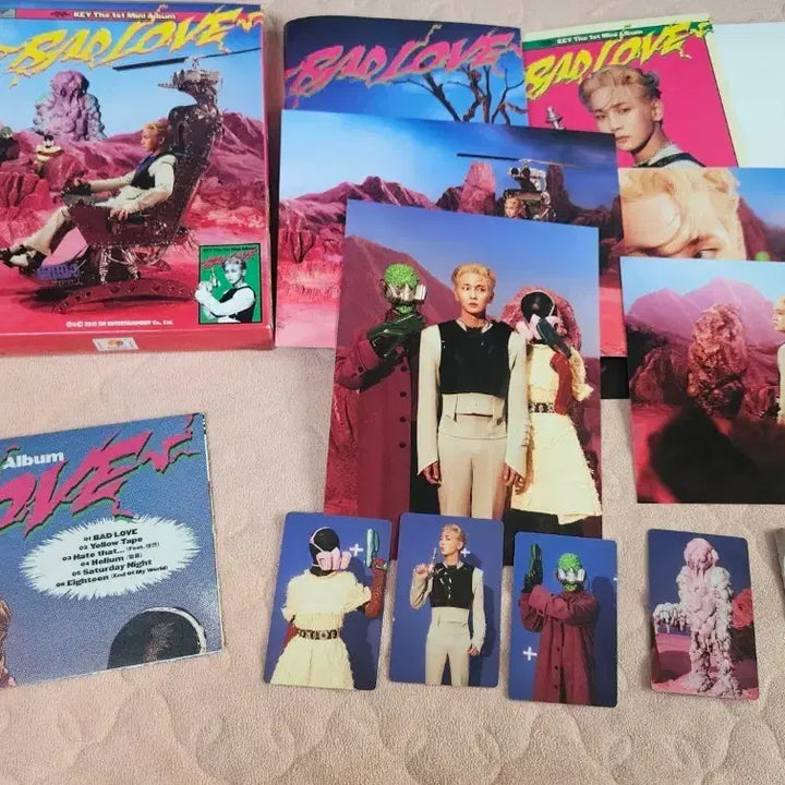[BUNJANG] SHINee Key Bad Love Album / 샤이니 키 Bad Love 배드러브 앨범 팔아요(개봉)