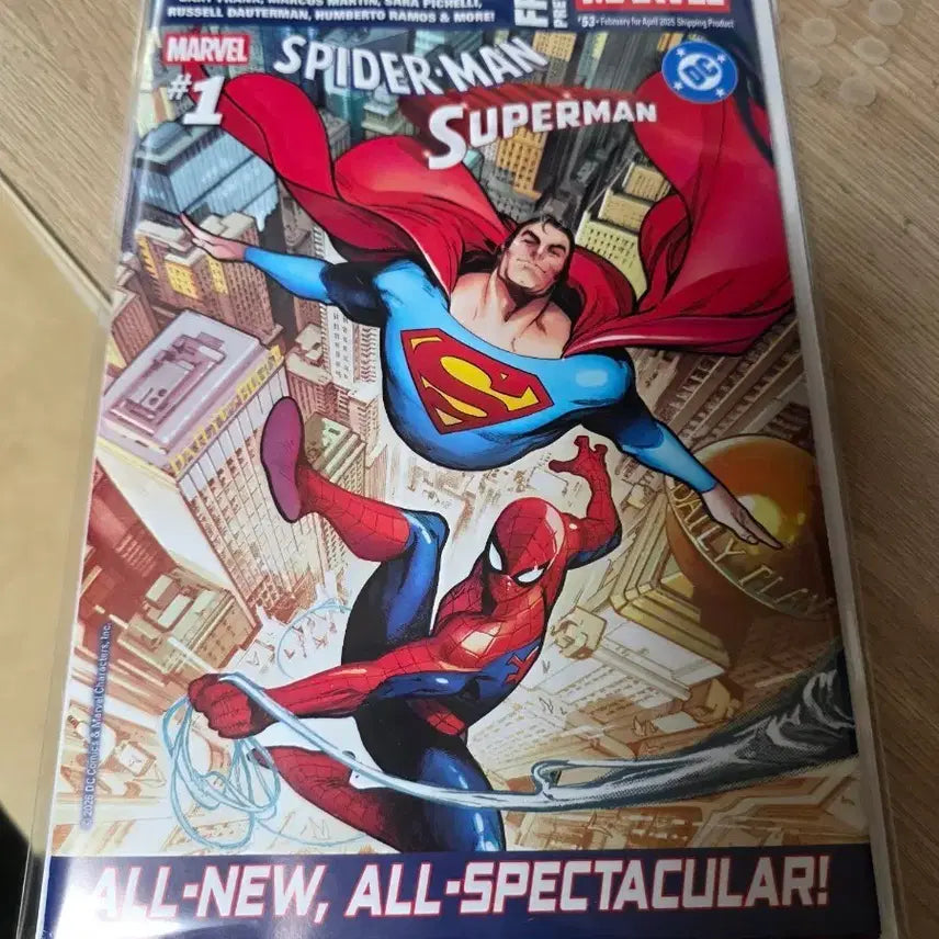 [BUNJANG] Marvel Spider-Man Superman Comic Book #1 / 마블 스파이더맨 슈퍼맨 #1 코믹스