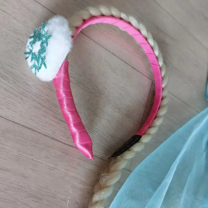 [BUNJANG] Rapunzel Veil Headband / 라푼젤 머리띠 베일 머리띠 머리핀 왕관 등