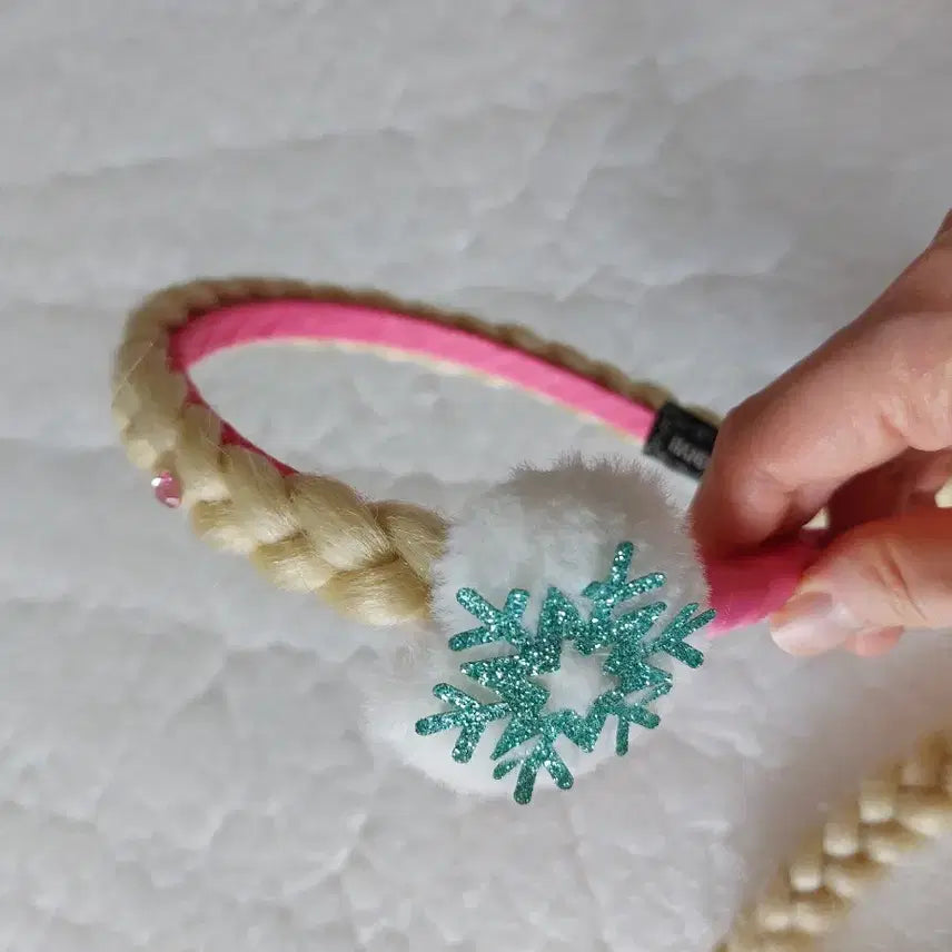 [BUNJANG] Rapunzel Veil Headband / 라푼젤 머리띠 베일 머리띠 머리핀 왕관 등